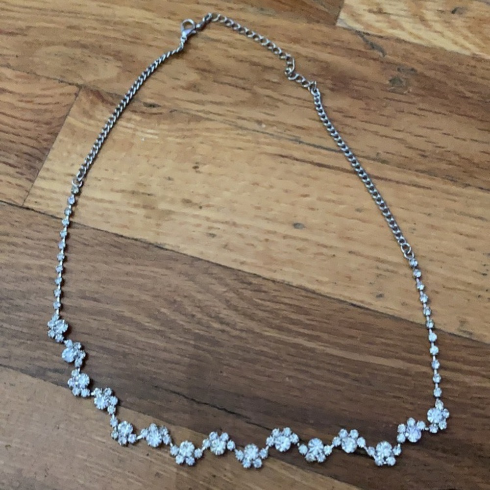 Crystal necklace.
